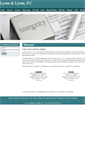 Mobile Screenshot of lyonsandlyonspc.com